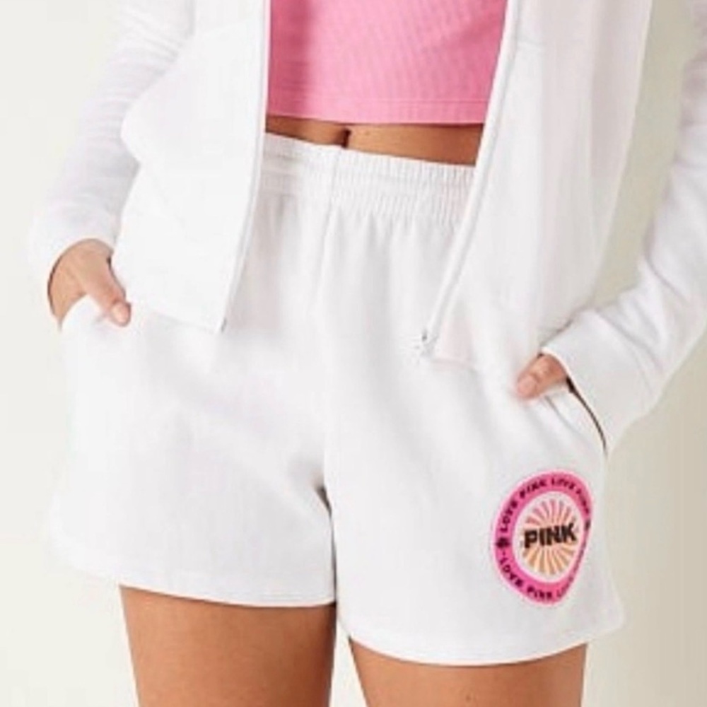 Vs pink shorts size large final price ❌